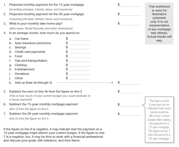 Worksheet