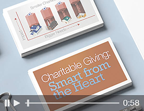 Charitable Giving: Smart from the Heart